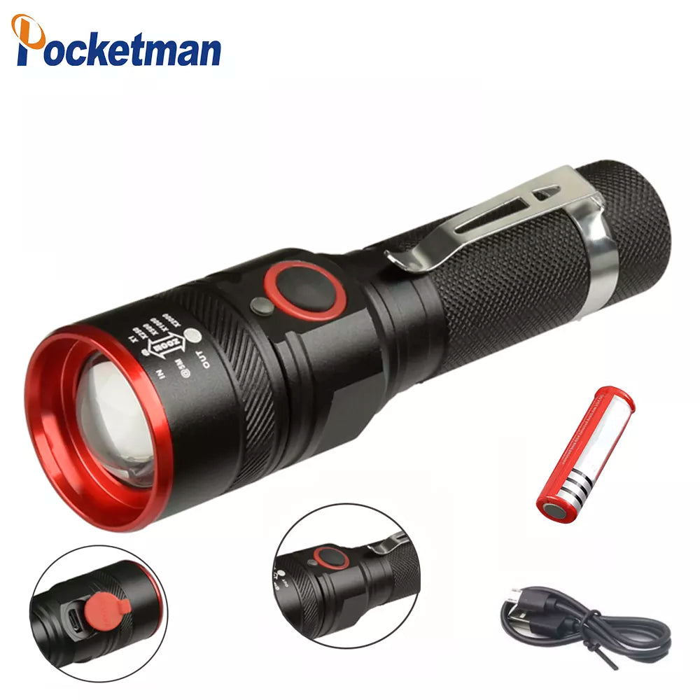 Super Bright LED Flashlight for Personal Protection