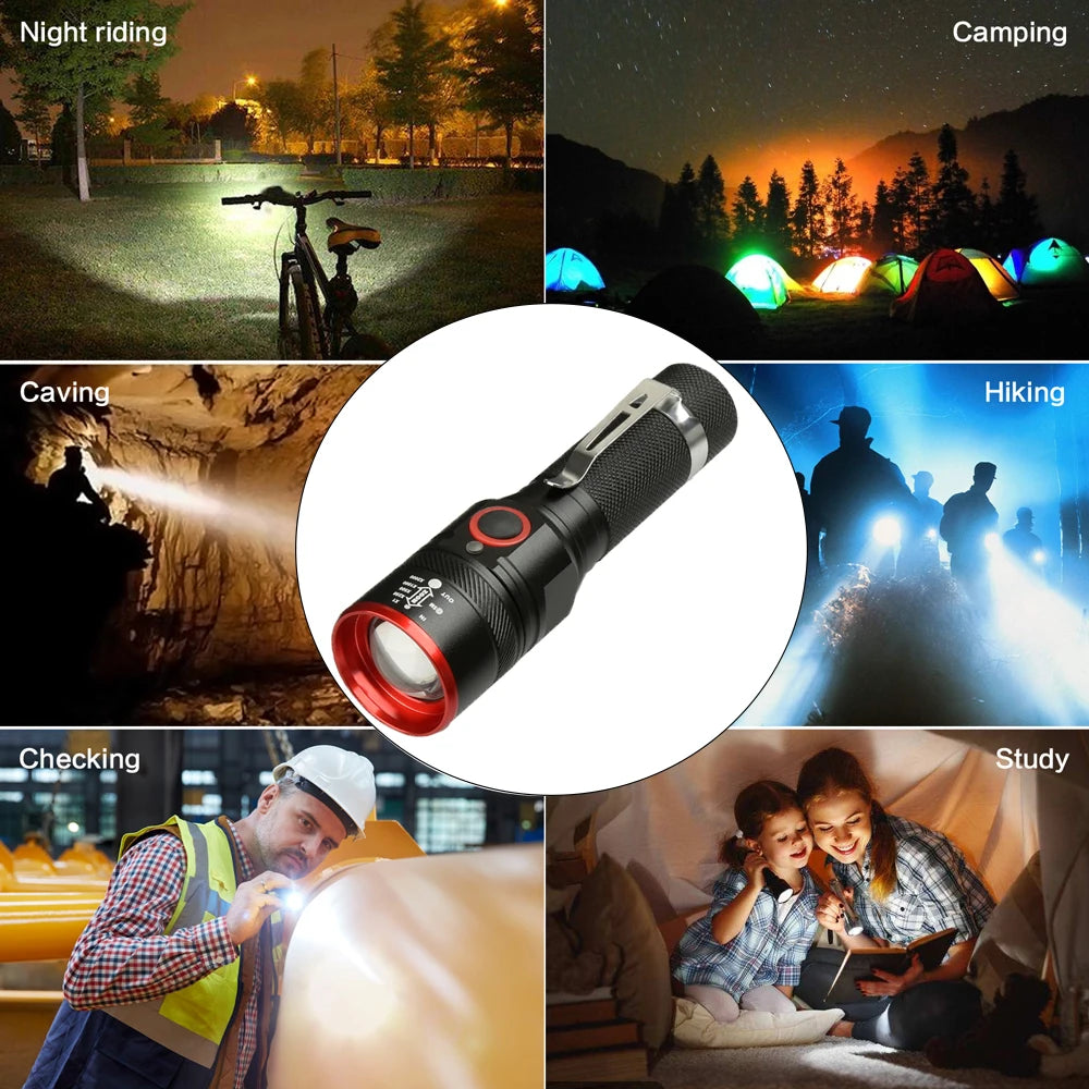 Super Bright LED Flashlight for Personal Protection